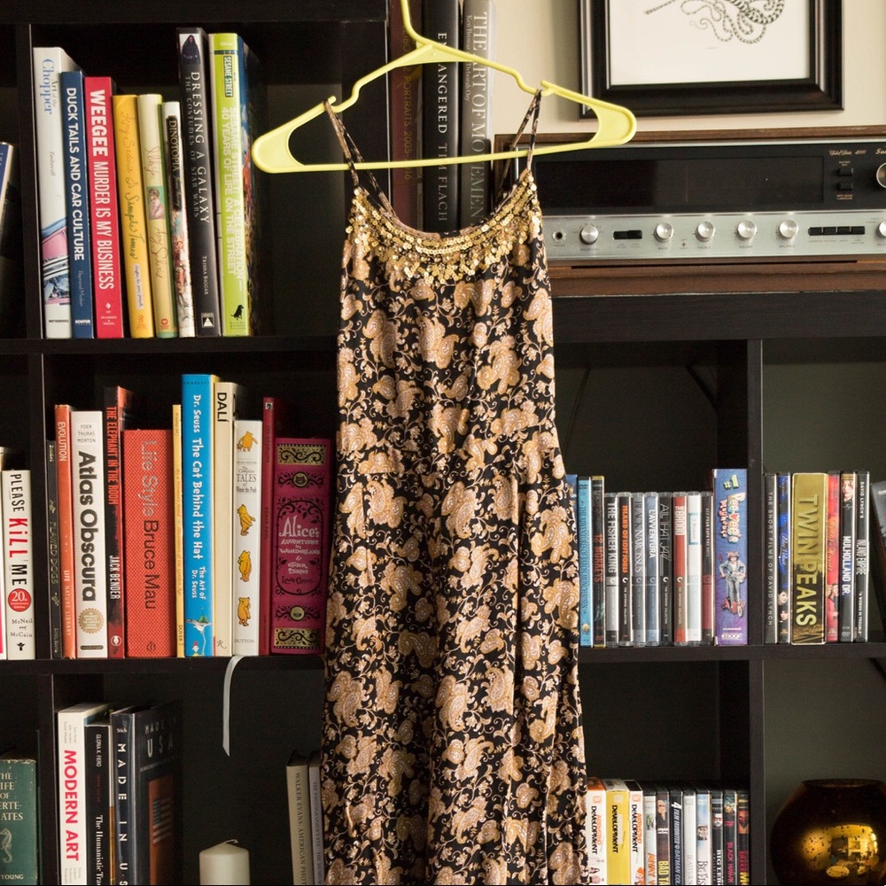 Paisley Tie-Back Jumpsuit